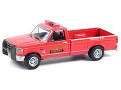 67010-B - Greenlight Diecast East Brookfield Massachusetts Forestry 1992 Ford