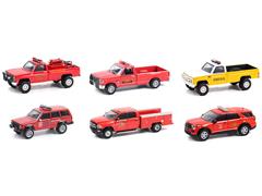67010-CASE - Greenlight Diecast Fire Rescue Series 1 6 Piece Set