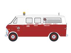 Greenlight Diecast LAFD 1969 Ford Econoline Ambulance