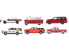67070-CASE - Greenlight Diecast Fire Rescue Series 4 6