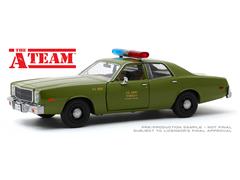 84103 - Greenlight Diecast US Army Police 1977 Plymouth Fury