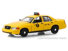 86164 - Greenlight Diecast NYC Taxi 2011 Ford Crown Victoria Authentic