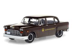 86196 - Greenlight Diecast UPS Canada Ltd 1975 Checker Taxicab Parcel