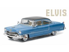 86493 - Greenlight Diecast 1955 Cadillac Fleetwood Series 60 Blue Cadillac