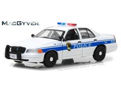 86520 - Greenlight Diecast 2003 Ford Crown Victoria Police Interceptor MacGyver