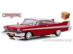 86529-BOX - Greenlight Diecast Christine 1958 Plymouth Fury Christine 1983 MODEL