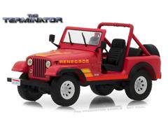 86533 - Greenlight Diecast Sarah Connors 1983 Jeep CJ 7 Renegade