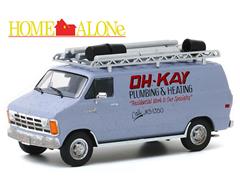 86560 - Greenlight Diecast Oh Kay Plumbing and Heating 1986 Dodge