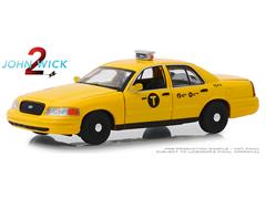 GREENLIGHT #86561 - 2008 Ford Crown Victoria Taxi - John Chapter 2 2017