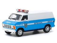 86577 - Greenlight Diecast NYPD 1987 Dodge Ram 1500 Van New