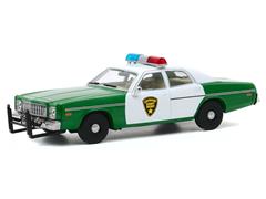 86595 - Greenlight Diecast Chickasaw County Sheriff 1975 Plymouth Fury