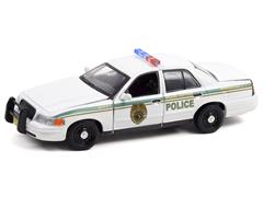 86613 - Greenlight Diecast Miami Metro Police Department 2001 Ford Crown