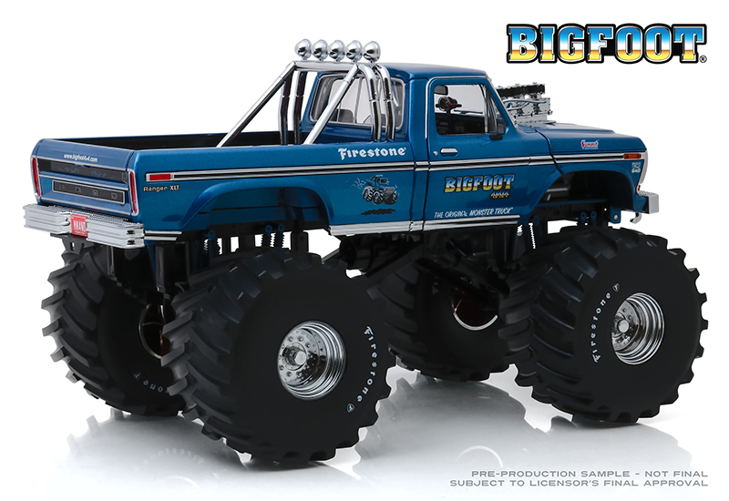 ラガ上手ver.BIGFOOT Bigfoot 4X4 13694 1:18 Scale BIGFOOT® #1 1974 Ford F-250 with 66