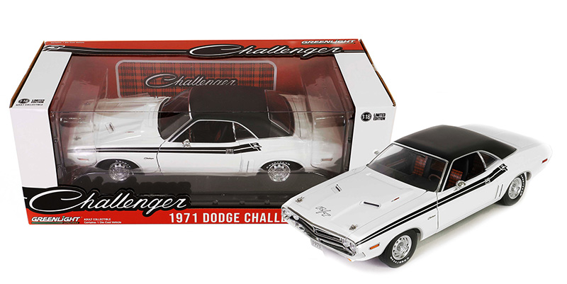 GREENLIGHT - DODGE CHALLENGER R/T 1971 rouge réf. 13631 Neuf 1/18 EUR 82,90 - PicClick FR