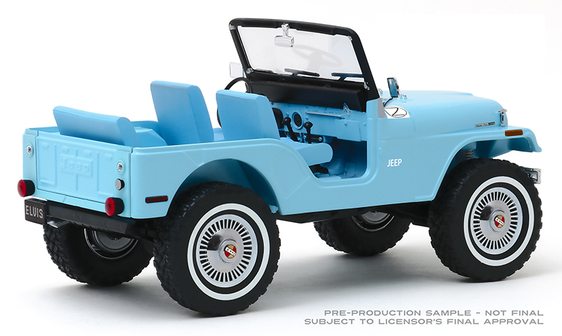 Elvis Presleys Jeep CJ-5 in Sierra Blue - Elvis Presley Collection