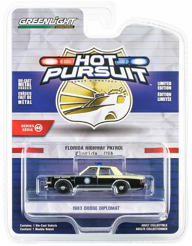 Florida Highway Patrol State Trooper - 1983 Dodge Diplomat - 43030-B