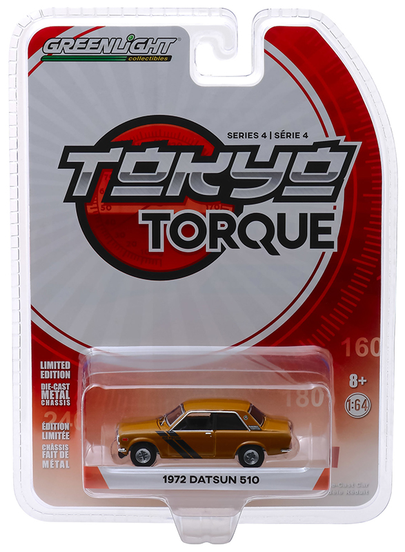 1972 Datsun 510 Trans-Am Decor Package in Safari Gold Poly with