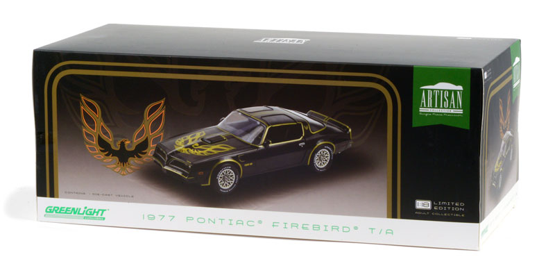 1977 Pontiac Firebird Trans Am in Starlite Black with Golden Eagle