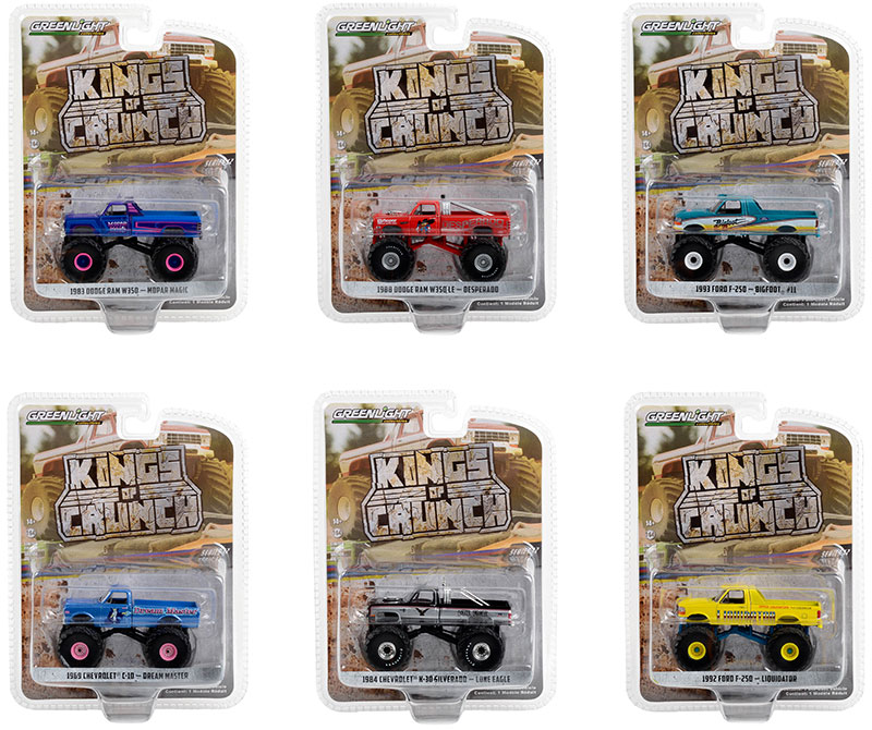 Kings of Crunch Series 12 - 6-Piece Set in a Non-Returnable