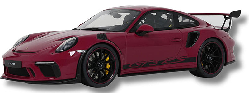 GTspirit 1/18 - Porsche 911 993 3.8 RSR Rouge, Modèle Réduit En Résine
