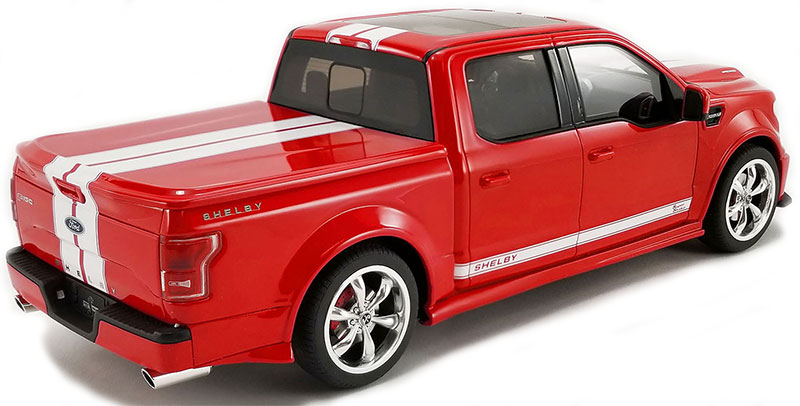 2017 Shelby F-150 Super Snake in Race Red with White Stripes - US043