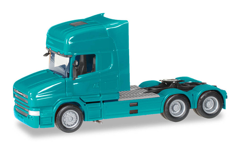 Scania Hauber Topline in Turquoise - Cab Only - 151726TR