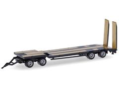 076142-BLK - Herpa Model Goldhofer TU 4 Equipment Trailer