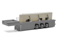 Herpa Model Concrete Parts Trailer