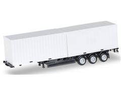 076494 - Herpa Model 40 Krone Container Chassis