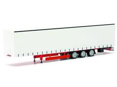 077064 - Herpa Model 3 Axle Curtainside Trailer