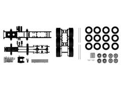 084352 - Herpa Model 4 Axle Chassis