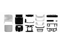 084819 - Herpa Model Volvo FH Flatroof Tractor Cab Parts Kit