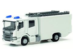 085731 - Herpa Model Fire Service Scania Crew Cab Fire Truck