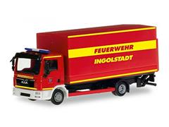 094221 - Herpa Model Fire Service Man TGL Canvas Truck