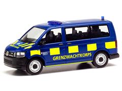 096430 - Herpa Model Swiss Border Guard Volkswagen T6 Bus High