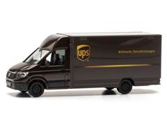 097321 - Herpa Model UPS Volkswagen Crafter Delivery Box Van high