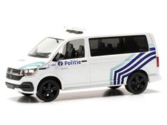 097468 - Herpa Model Belgium Politie Volkswagen T61 Bus high quality