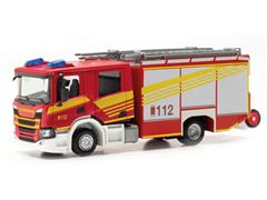097505 - Herpa Model Fire Service Scania CP Crewcab Fire Truck