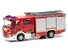097543 - Herpa Model Santander Fire Service Scania CP Crewcab HLF
