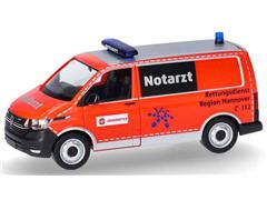 097864 - Herpa Model Lower Saxony_Hannover Emergency Ambulance Volkswagen T61 Bus