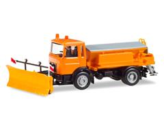 309547 - Herpa Model Winter Service MAN F8 Snow Plow Truck