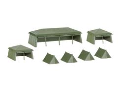 745826 - Herpa Model Tent Set Assembly Kit 7 pieces