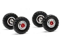 Herpa Model Front Semi Truck Tires 2 Axle 11