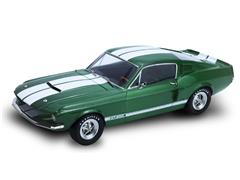 HIGHWAY 61 #12401 - 1967 Shelby GT500 in Dark Moss Green with White Stripes Featuring New Tooling