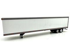 HO LOGISTICS #HL-159 - Great Dane - 53 Dry Trailer in White with Silver Trim