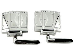 HO LOGISTICS #HL-18950 - Headache Racks in Chrome - 2 Pack