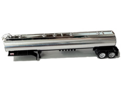 HO LOGISTICS #HL-319 - Chrome Tanker with Black Frame