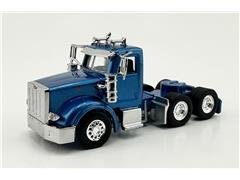 HO LOGISTICS #HL-36706 - Peterbilt 367 with Daycab in Metallic Blue