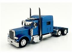 HO LOGISTICS #HL-38906 - Peterbilt 389 with Sleeper Cab in Metallic Blue