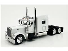 HO LOGISTICS #HL-38907 - Peterbilt 389 with Sleeper Cab in White